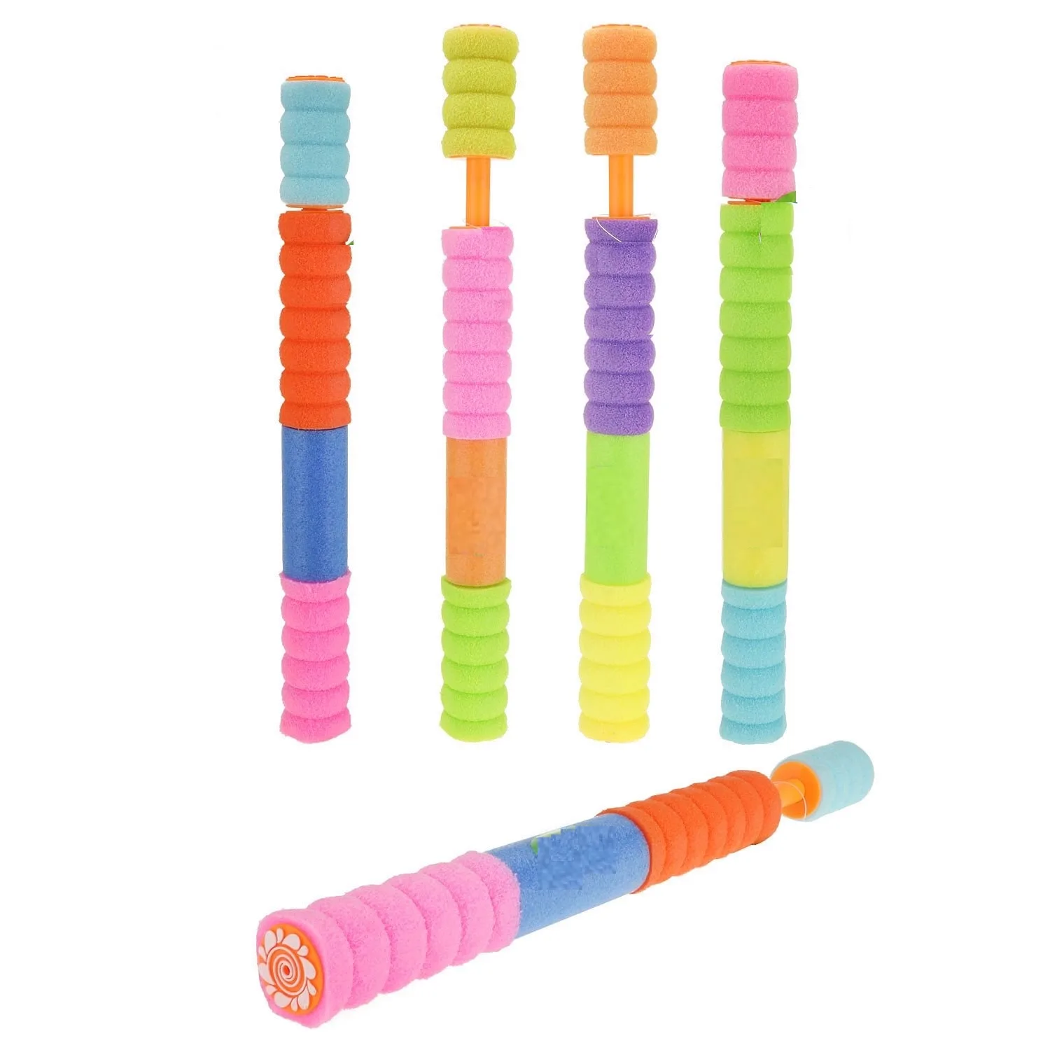 41CM Kids Colourful Water Soaker for Outdoor Fun – Lightweight Tube-Style Foam Water Pistol Shooter for Kids – Pump Action Water Blaster Toy for Children Boys and Girls