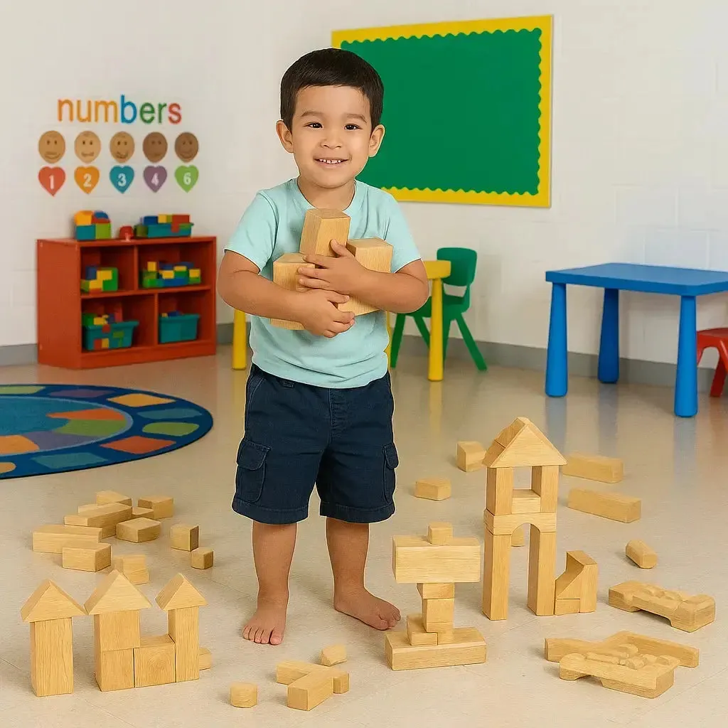 68 Pack Jumbo Blocks