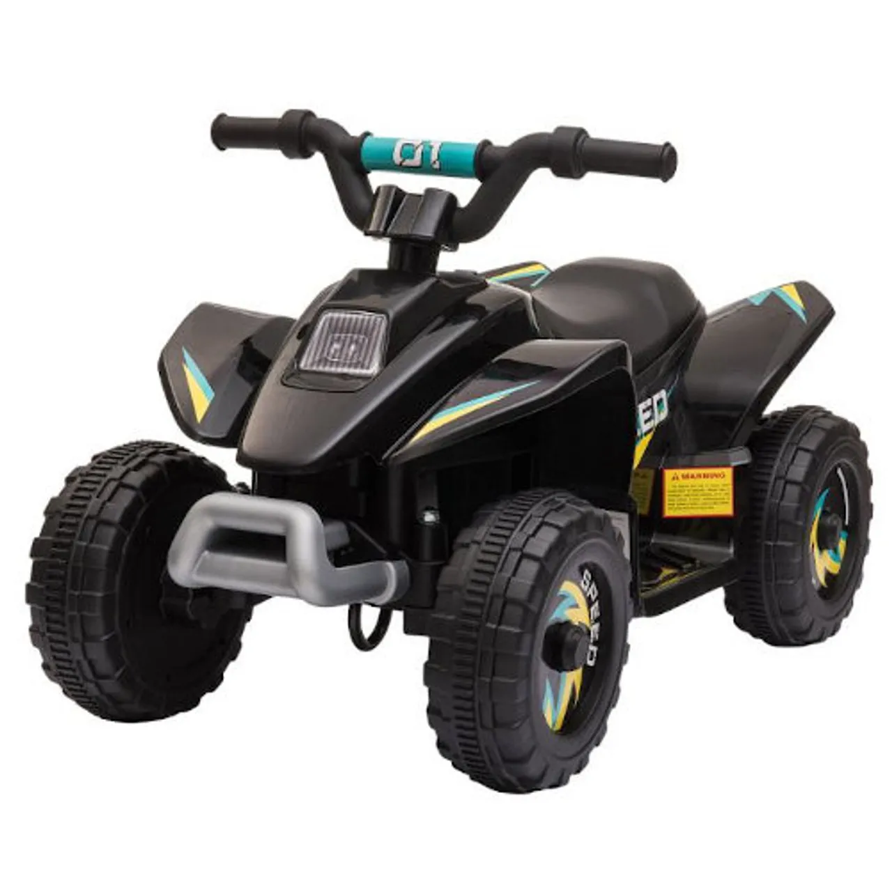 6v Sit On Battery Powered Toddler Quad Bike with Large Wheels