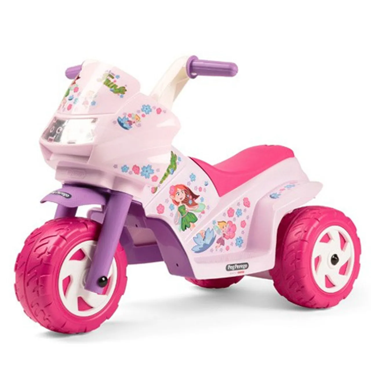 6v Fairy Princess Girls Pink Ride On Peg Perego Trike