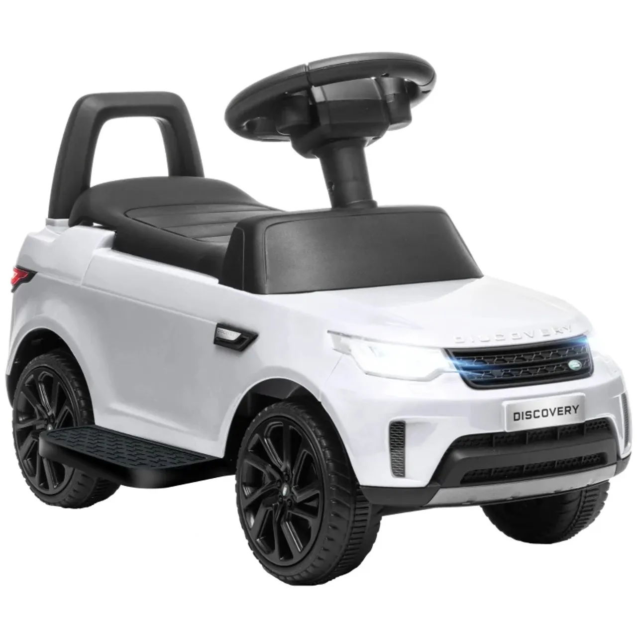 6v Power Official White Land Rover Discovery Ride On Car for Kids