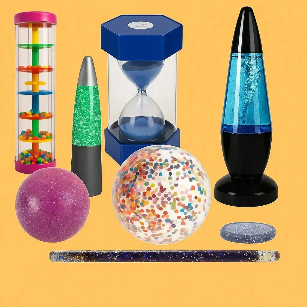 7 Piece Visual Fun Sensory Buddy Set