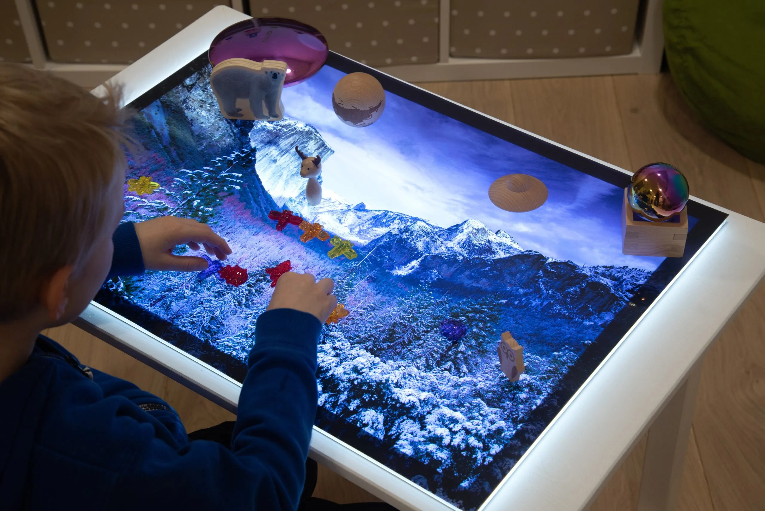 A2 Light Panel + Winter Valley Play Mat