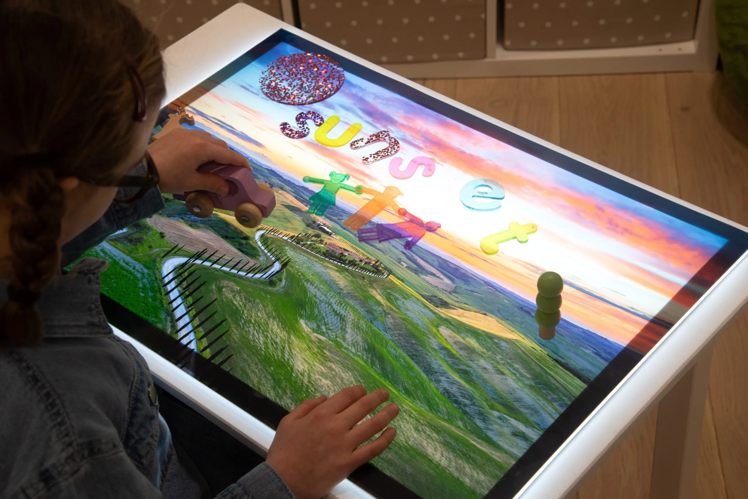 A2 Light Panel + Winding Road Play Mat