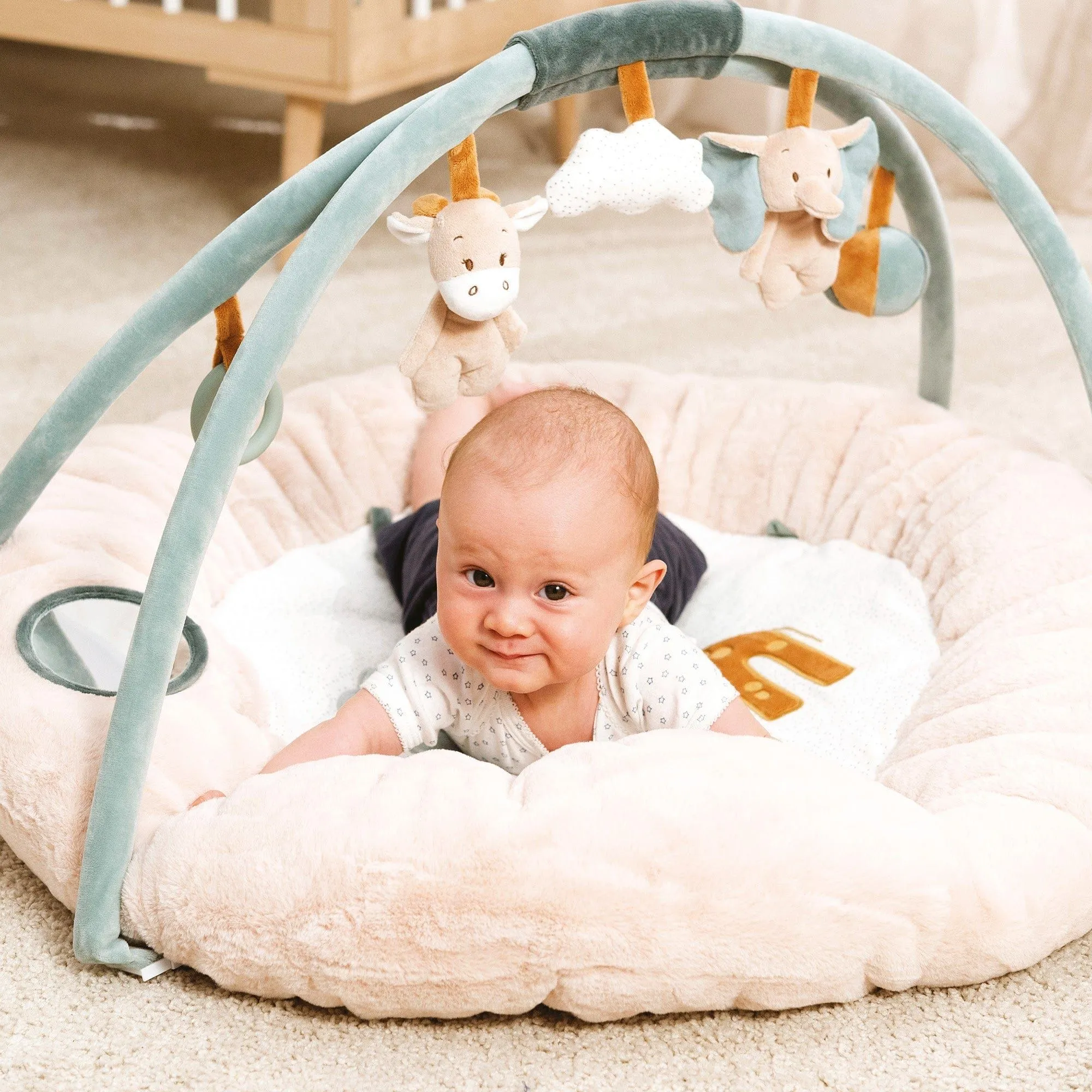Nattou Baby Stuffed Playmat - Luna & Axel