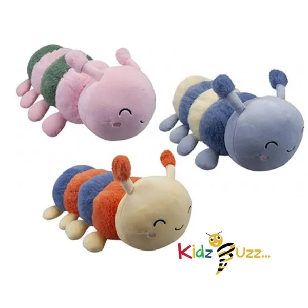 14" Ultra Soft Cute Baby Caterpillar (3 Assorted Color)