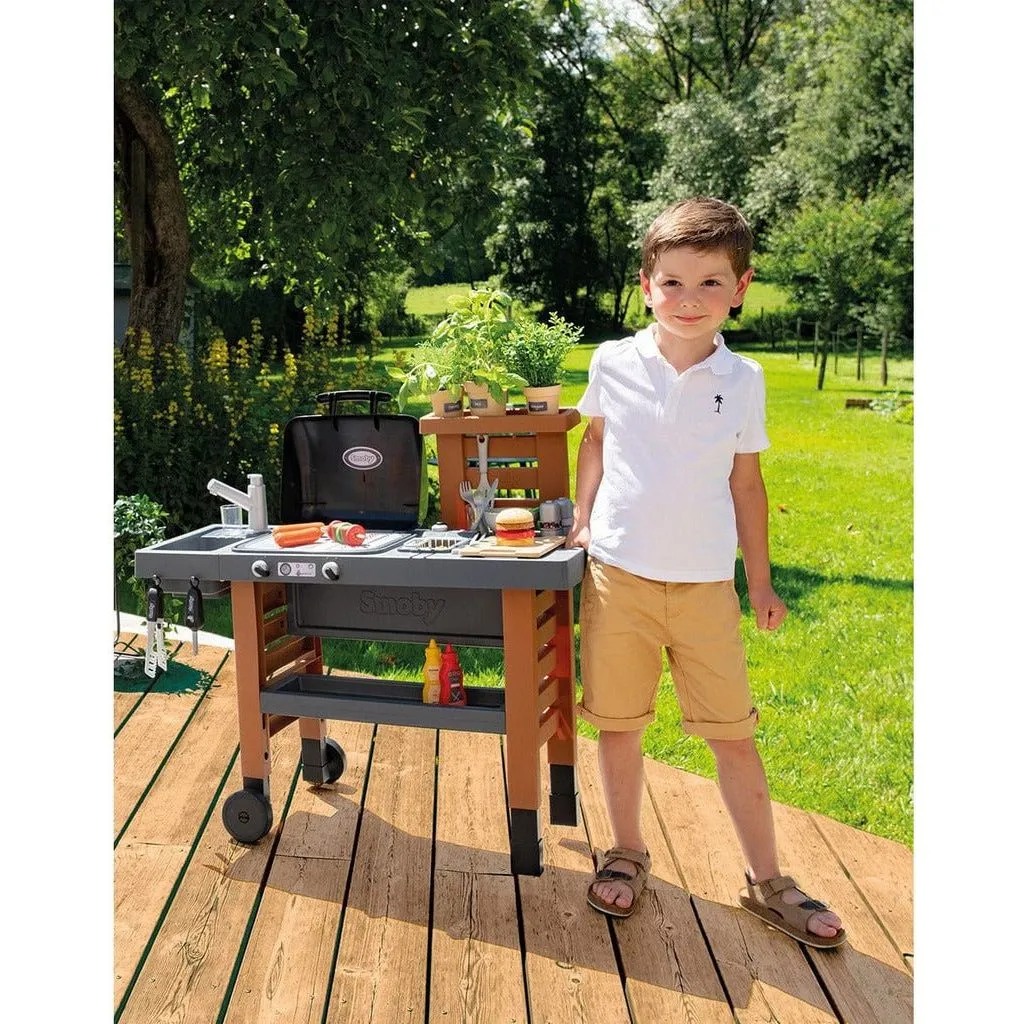 Smoby Garden Kitchen BBQ Playset