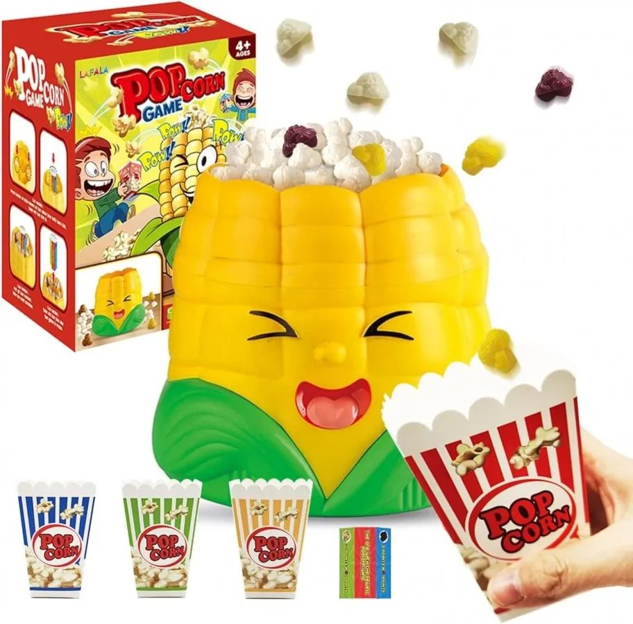 Popcorn Game Interactive Family Catch the Corn Viral Game
