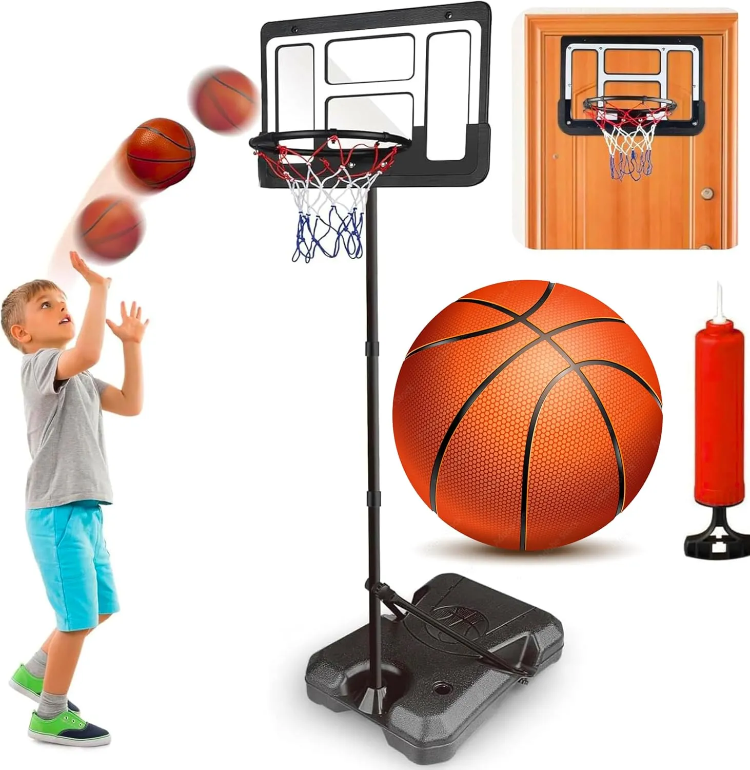 Basketball Hoop Stand - 240cm