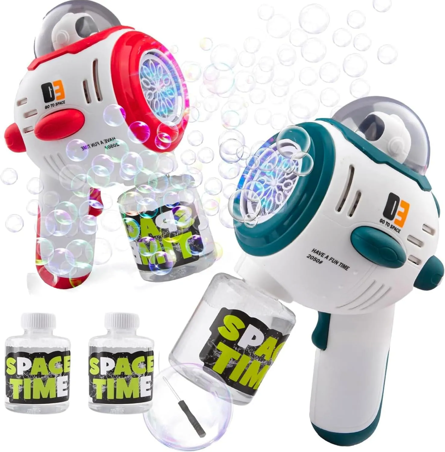 Space Machine Electric Bubble Launcher