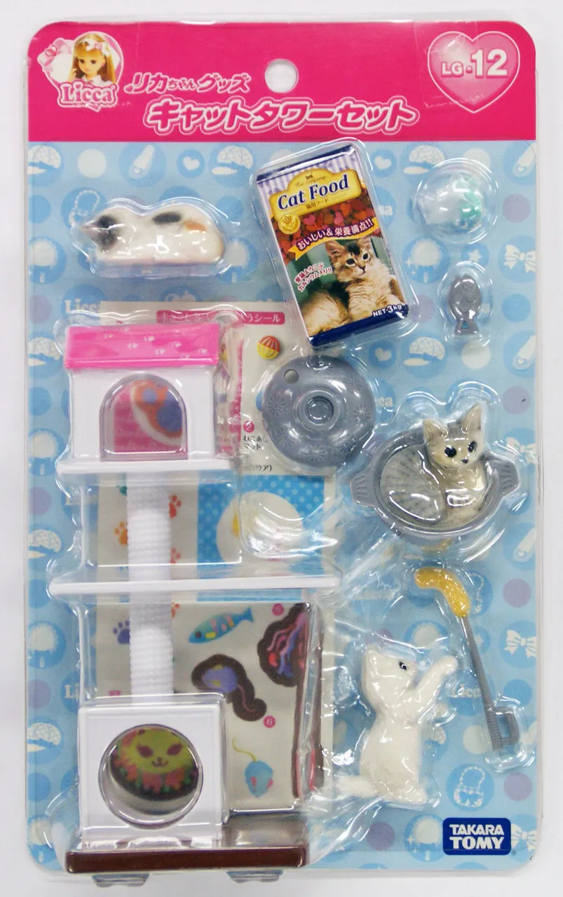 Takara Tomy Licca Doll Cat Tower Set (862314)