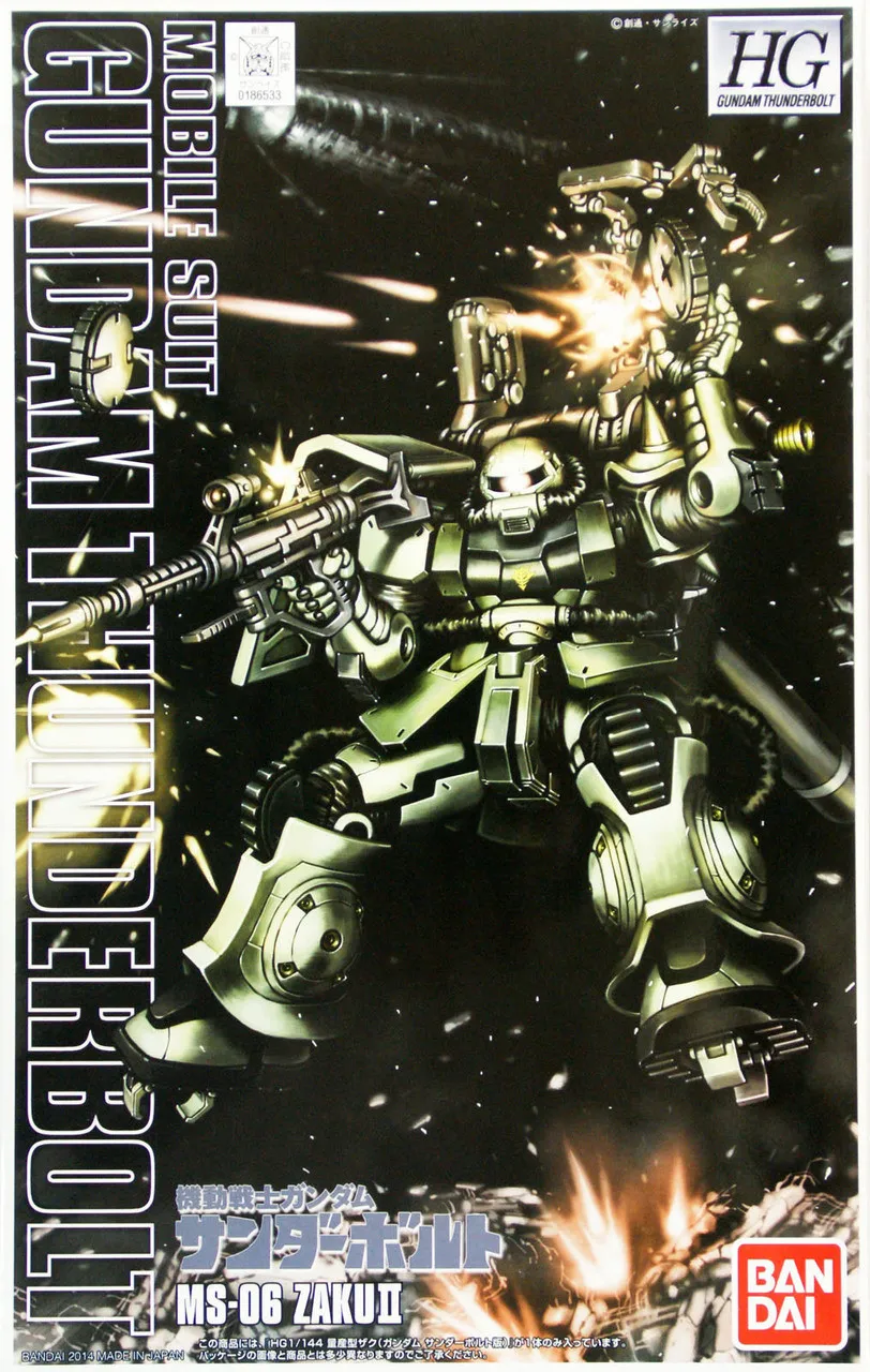 Bandai HG Thunderbolt MS-06 ZAKU II 1/144 Scale Kit