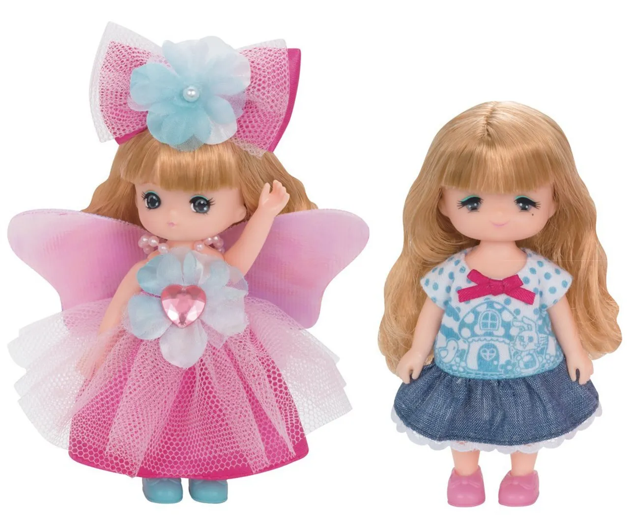 Takara Tomy Licca Doll LW-21 Mikichan Makichan Fairy Dress & Bunny Dres Set (869191)