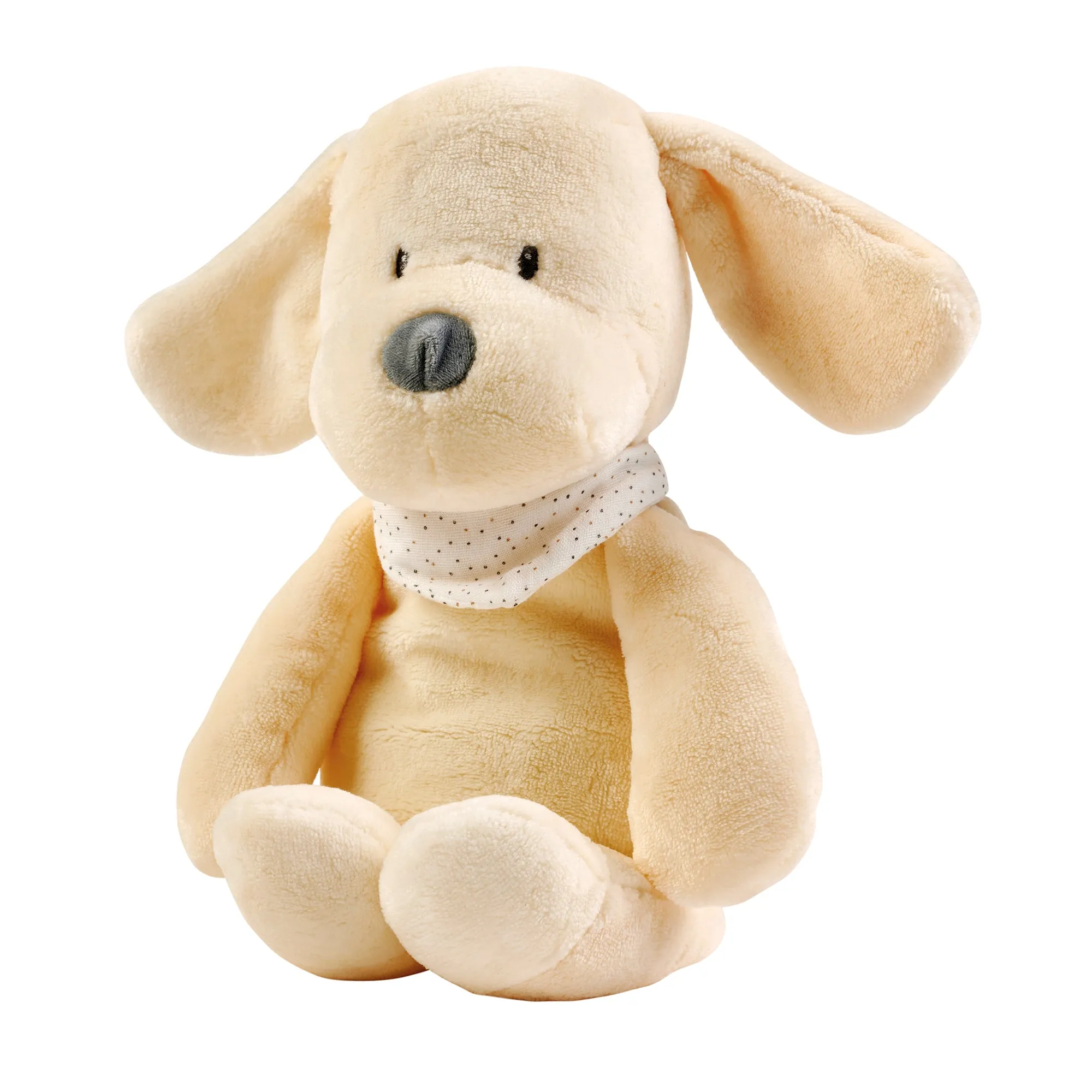 Nattou Sleepy Dog Cuddly Nightlight - Vanilla