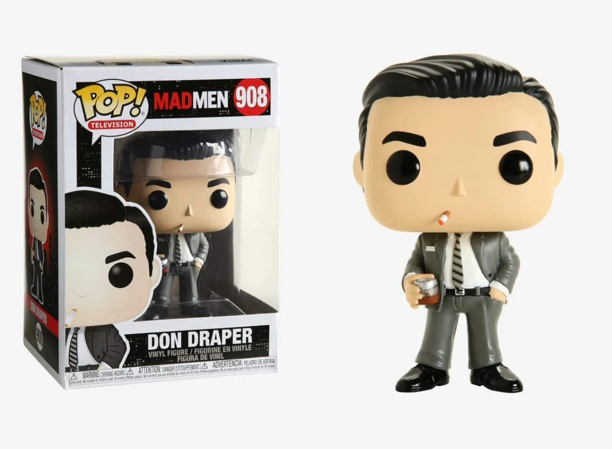 Funko POP 43395 Vinyl TV Mad Men Don Draper Figure