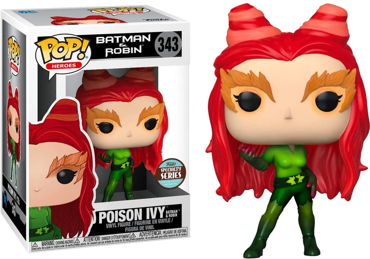 Funko POP Heroes: Poison Ivy Batman & Robin - Specialty Series Vinyl Figure