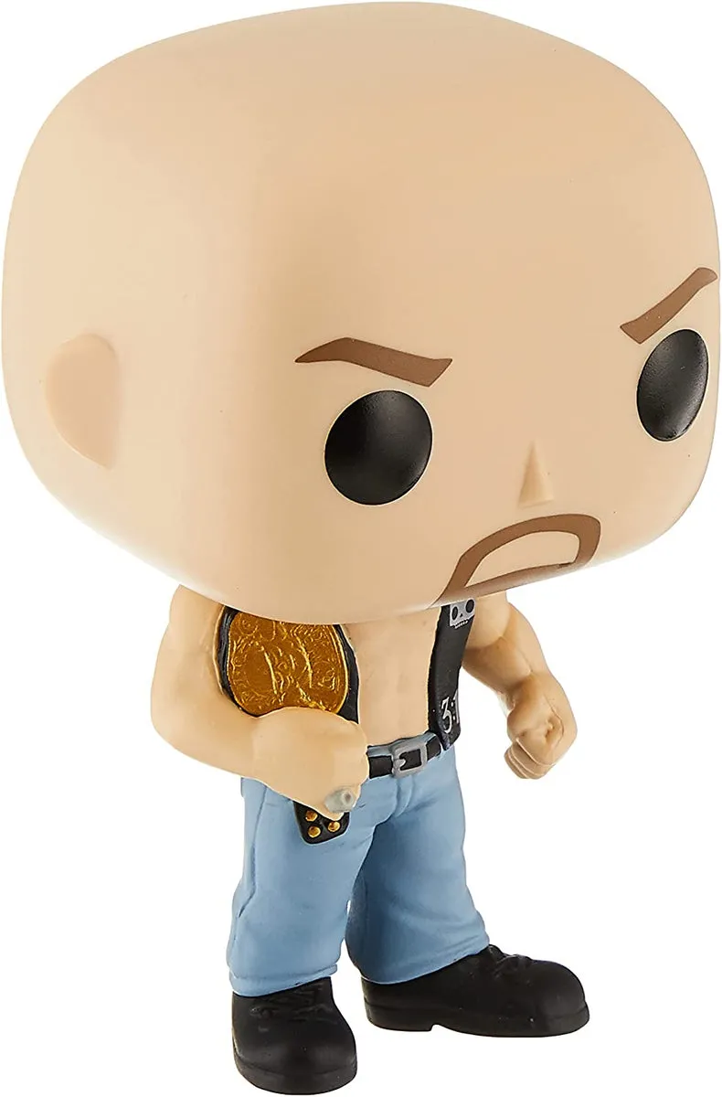 Funko POP 49263 WWE Stone Cold Steve Austin Figure with WWE Belt