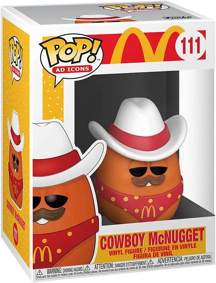 Funko POP 52987 Ad Icons McDonalds Cowboy Nugget Vinyl Figure
