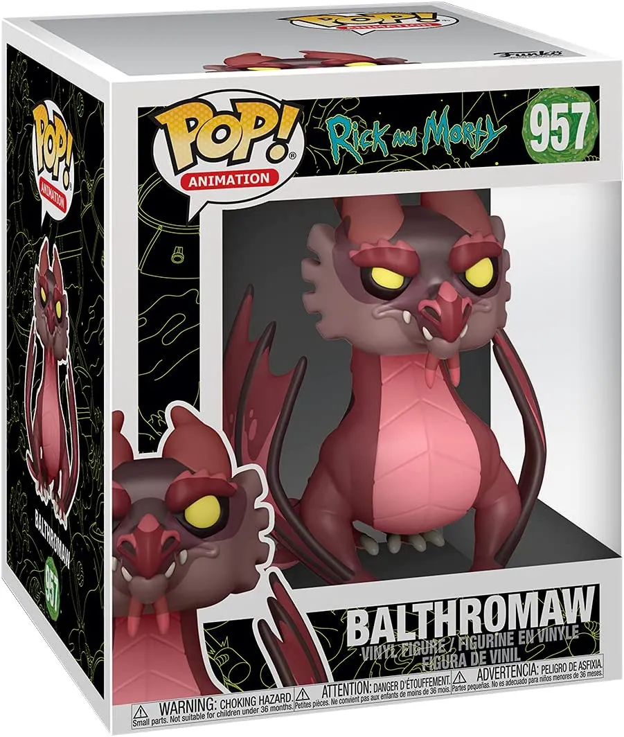 Funko POP 55251 Rick and Morty Balthromaw 6 inch Figure