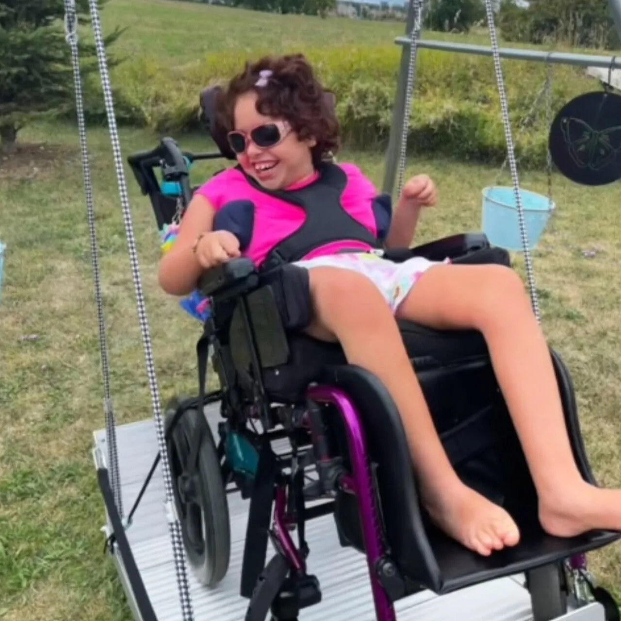 Wheelchair Platform Swing Only (Excludes Swing Frame)