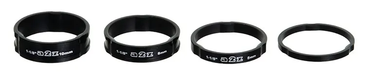 A 2 Z Headset Spacer Pack - Black