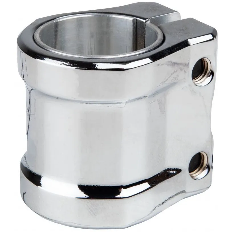 Addict Guardian L Double Collar Scooter Clamp - Polished