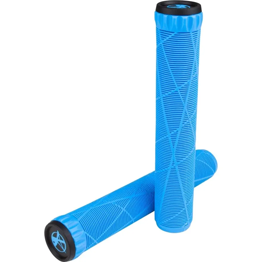 Addict OG Scooter Grips - Neon Blue