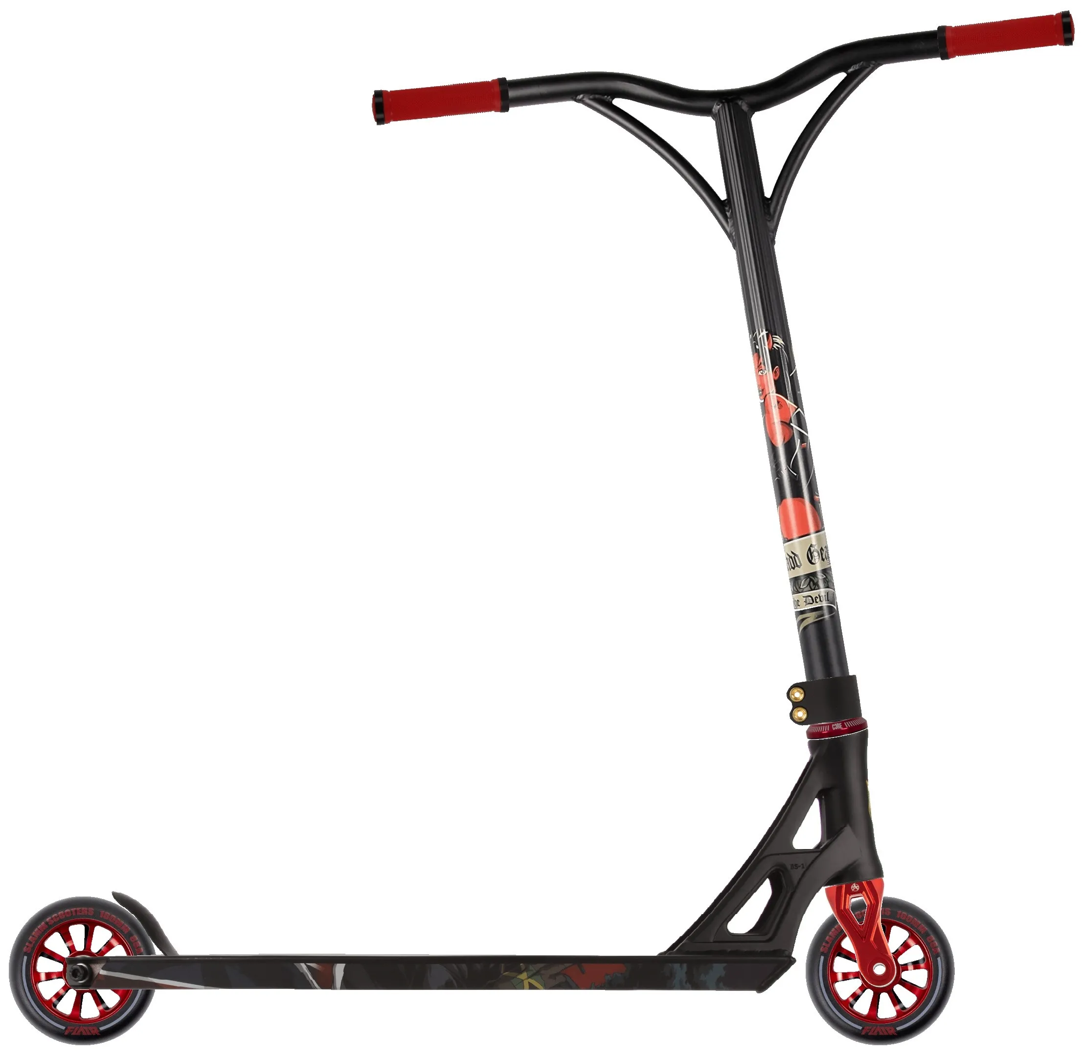 Addict x MGP Custom Stunt Scooter - Black/Red