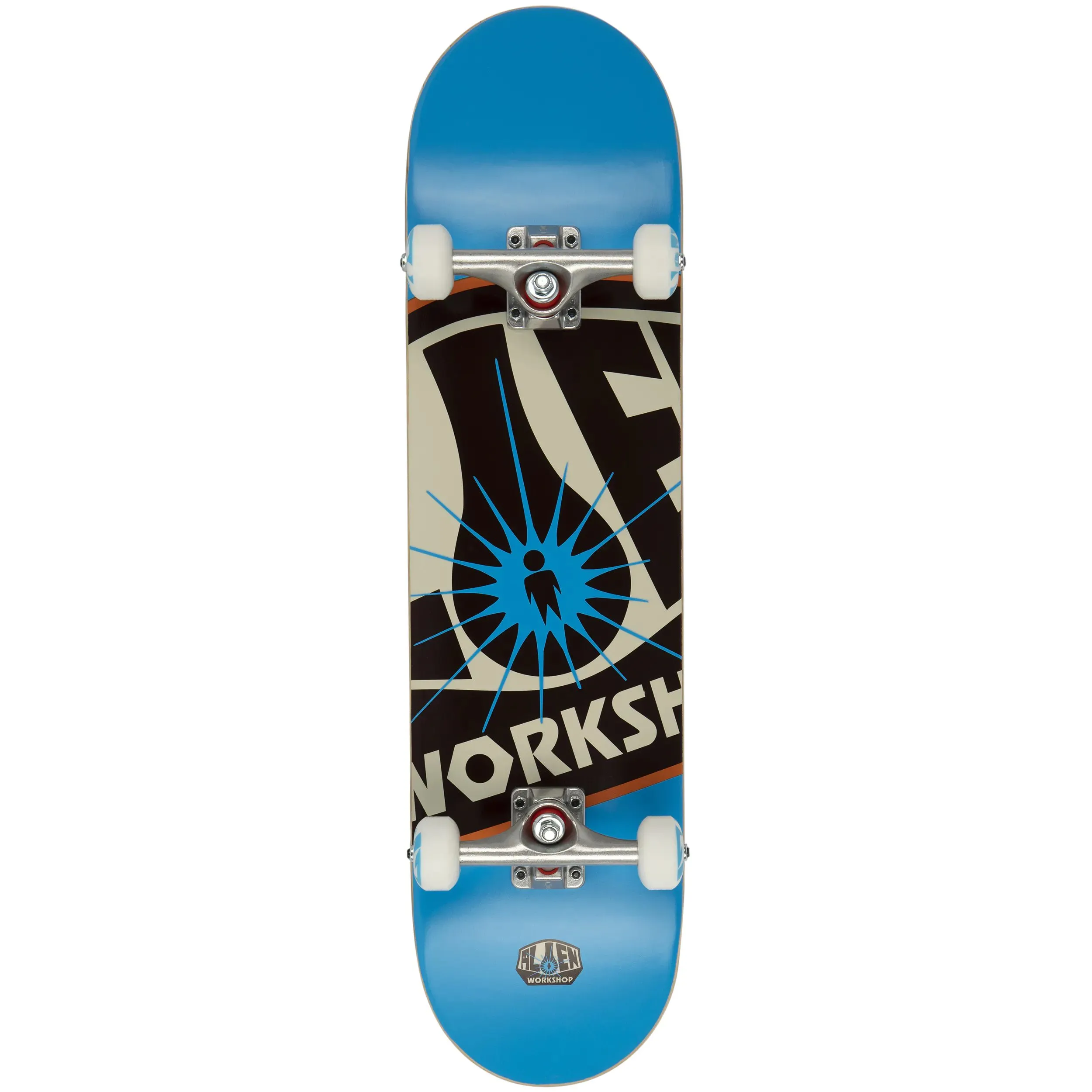 Alien Workshop OG Logo Complete Skateboard - Blue 8''