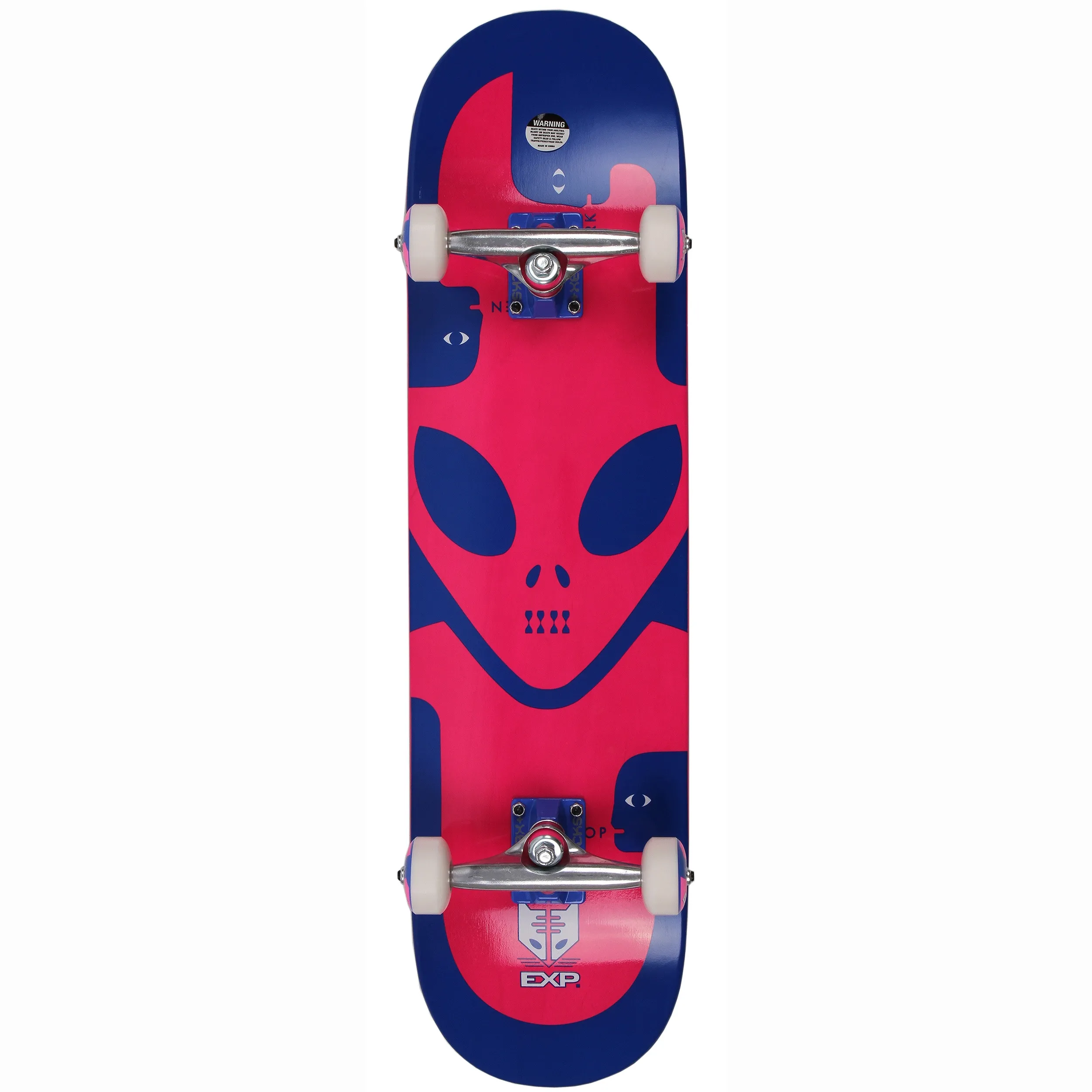 Alien Workshop EXP Mini Complete Skateboard - Blue 7.25''
