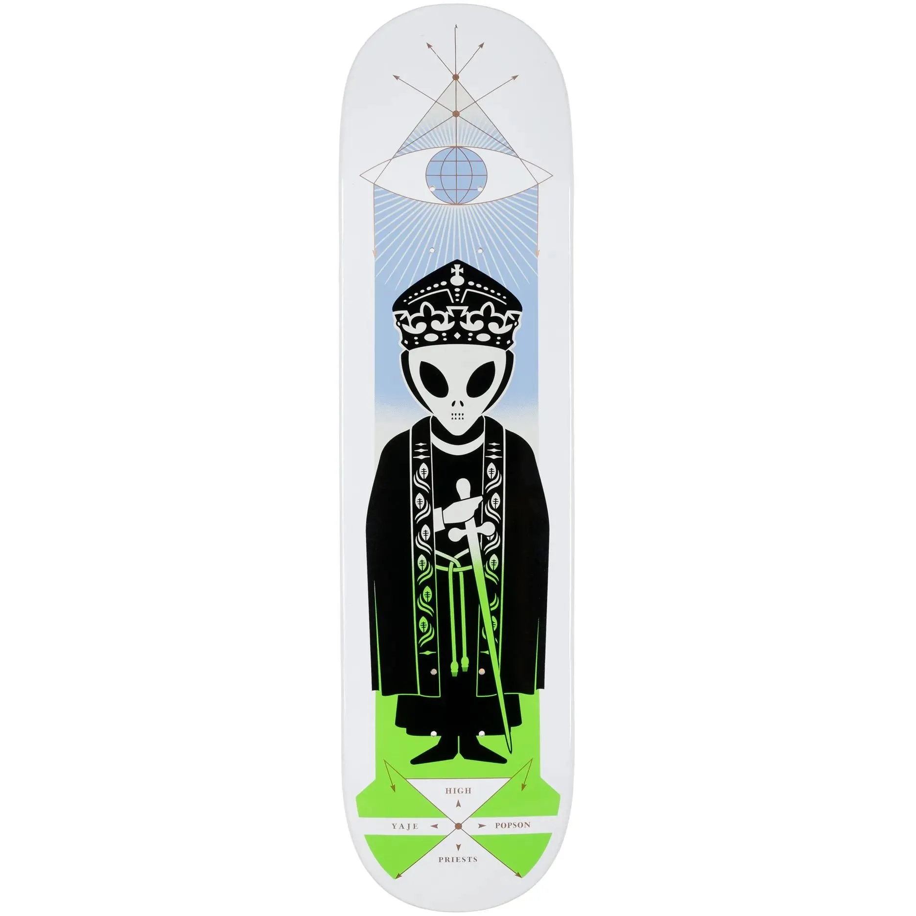 Alien Workshop High Priest Yaje Skateboard Deck 8''