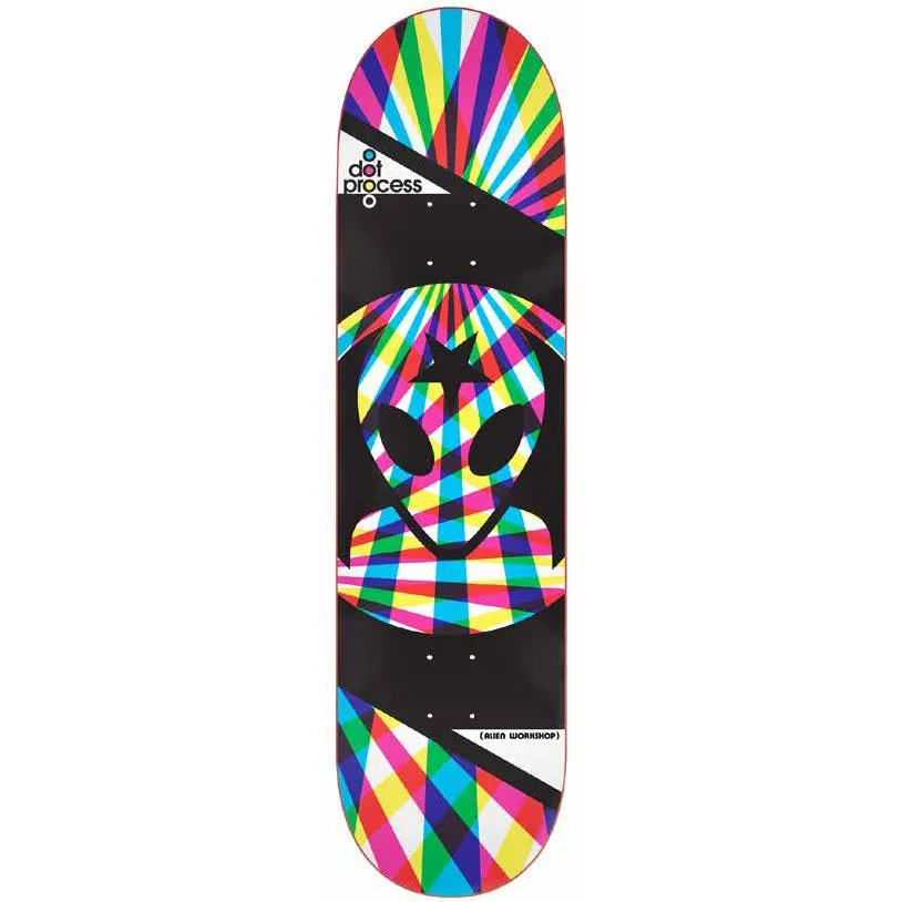 Alien Workshop Dot Process Skateboard Deck - Multi 8"