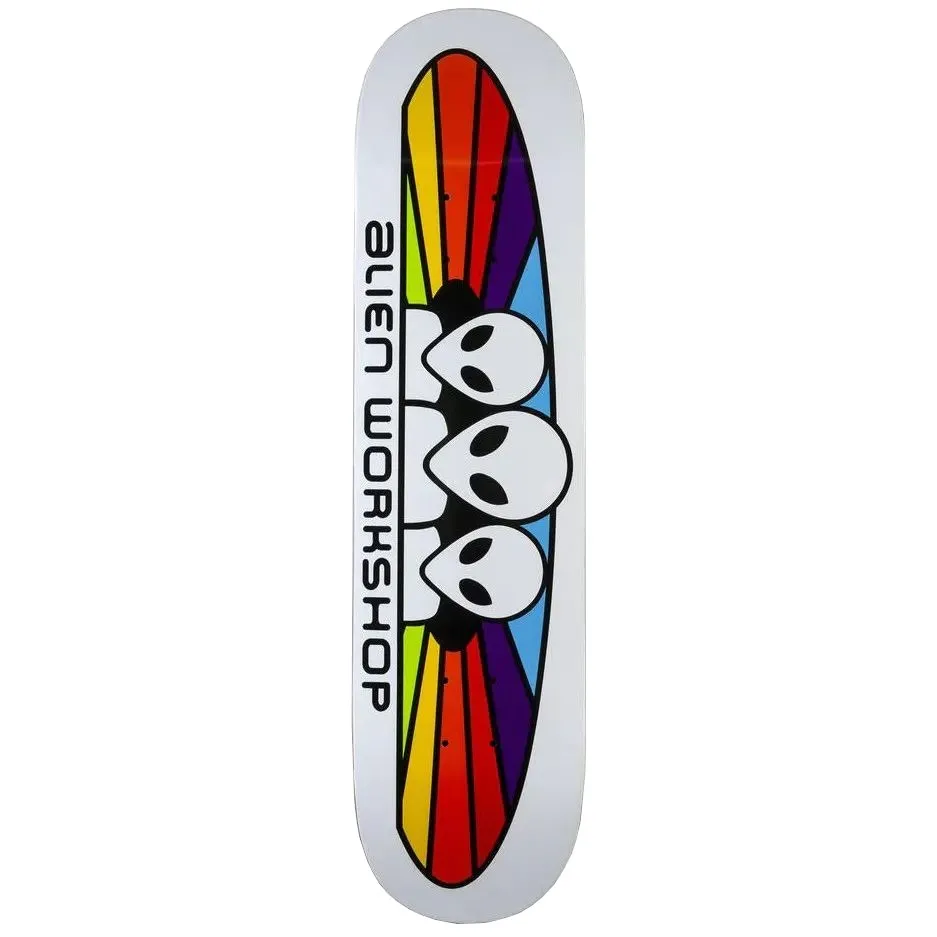 Alien Workshop Spectrum Skateboard Deck - White