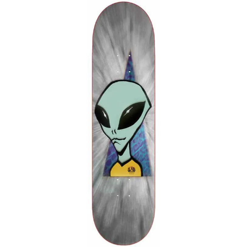 Alien Workshop Visitor Signal Skateboard Deck - Grey 8.125"