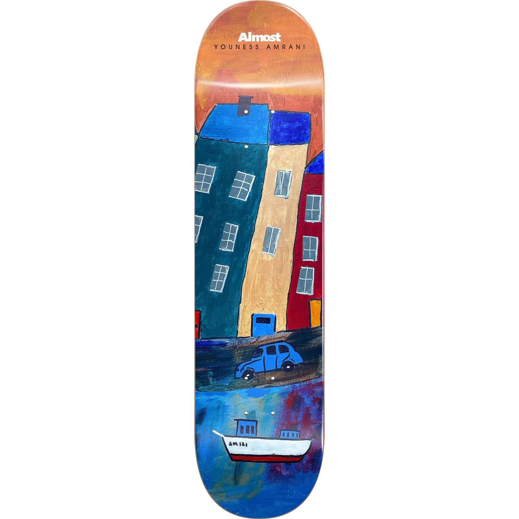 Almost Places R7 Skateboard Deck - Youness 8"