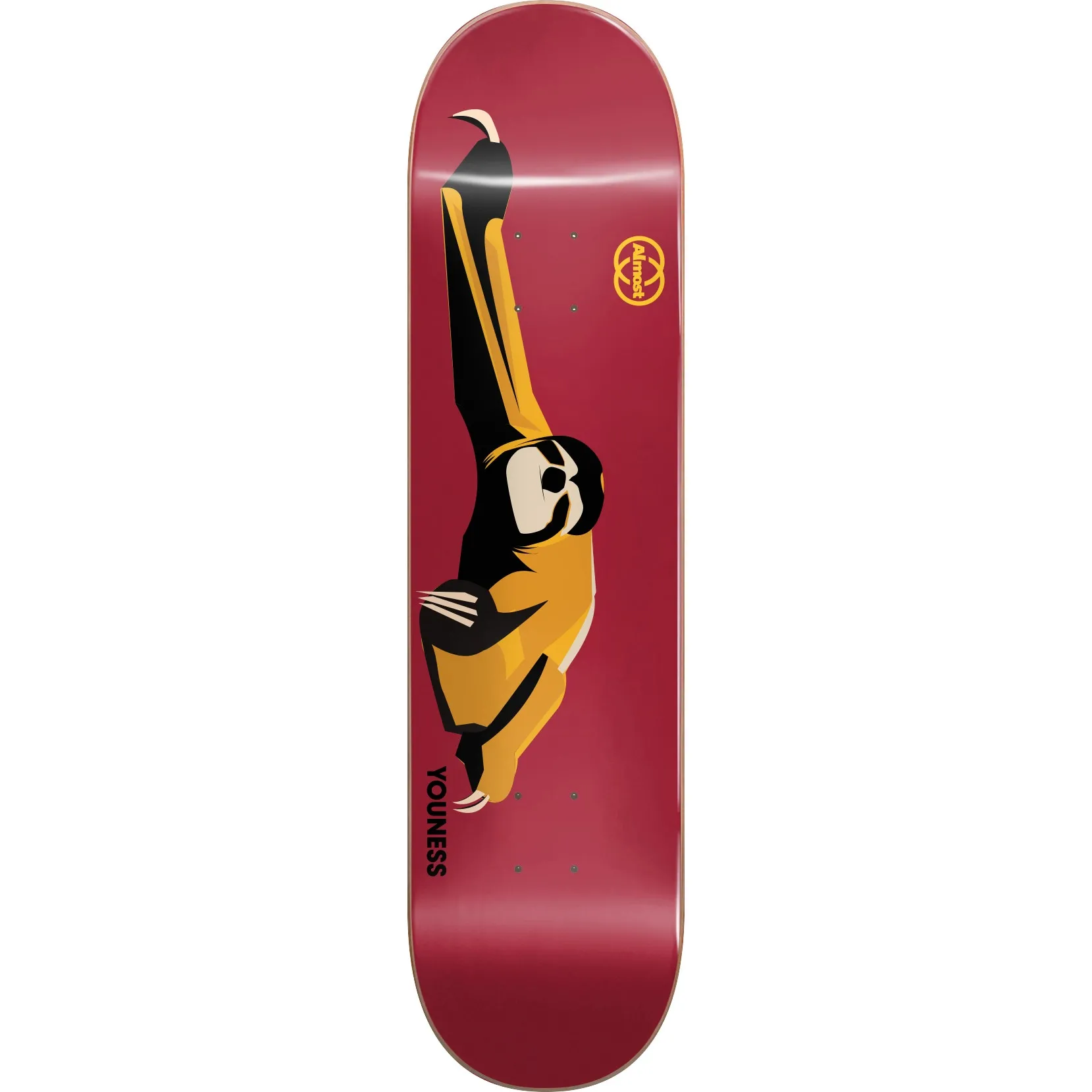 Almost Animals R7 Skateboard Deck - Youness 8"