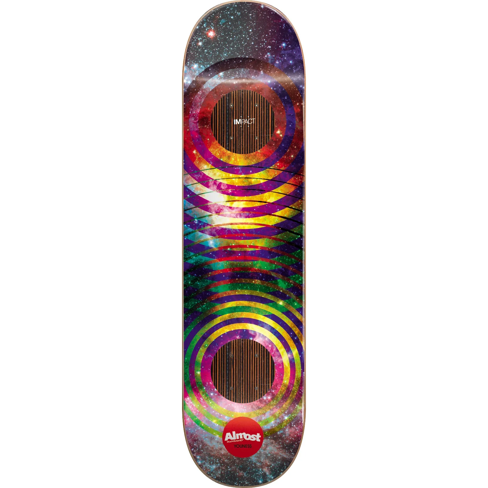 Almost Space Rings Skateboard Deck - Youness 8.375"
