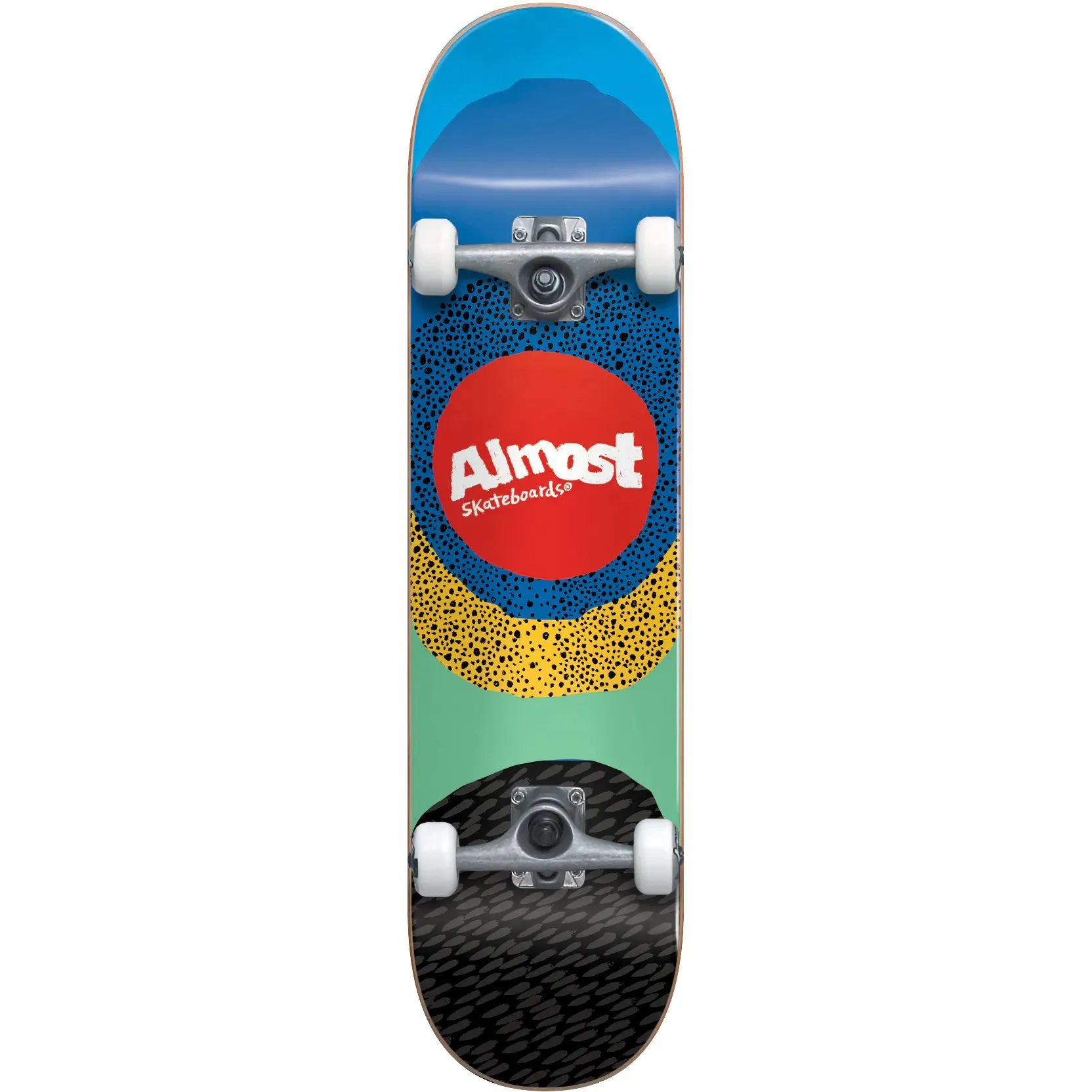 Almost Radiate FP Complete Skateboard - Blue 8.25''