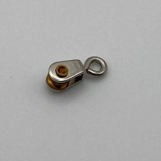 Aeronaut Single Sheave Block Brass 5mm