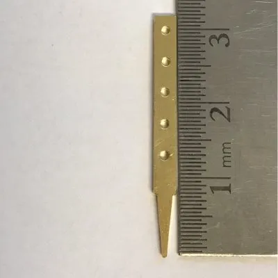 Aeronaut 5 Hole Rail Flat Bar Stanchion 24mm