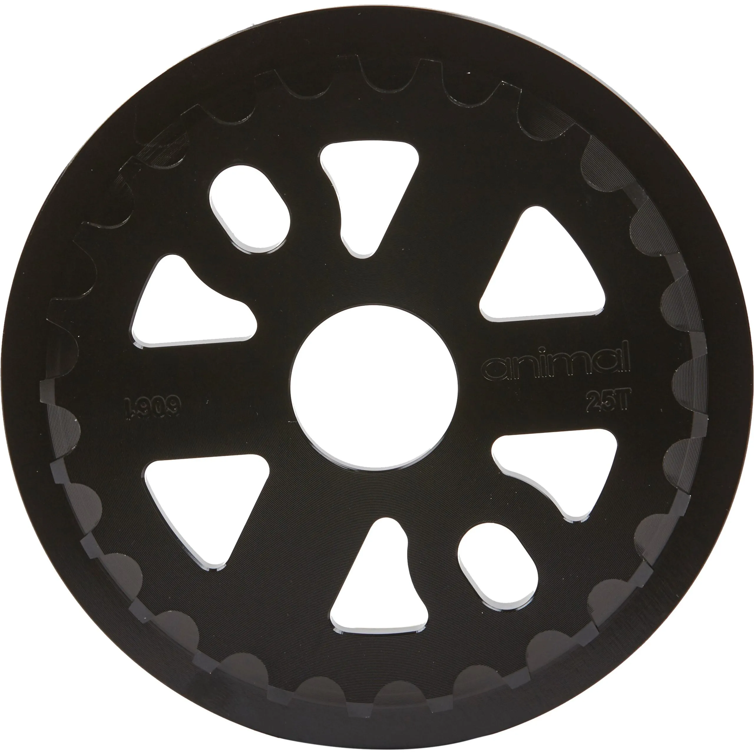 Animal V4 Full Guard 25T BMX Sprocket - Black