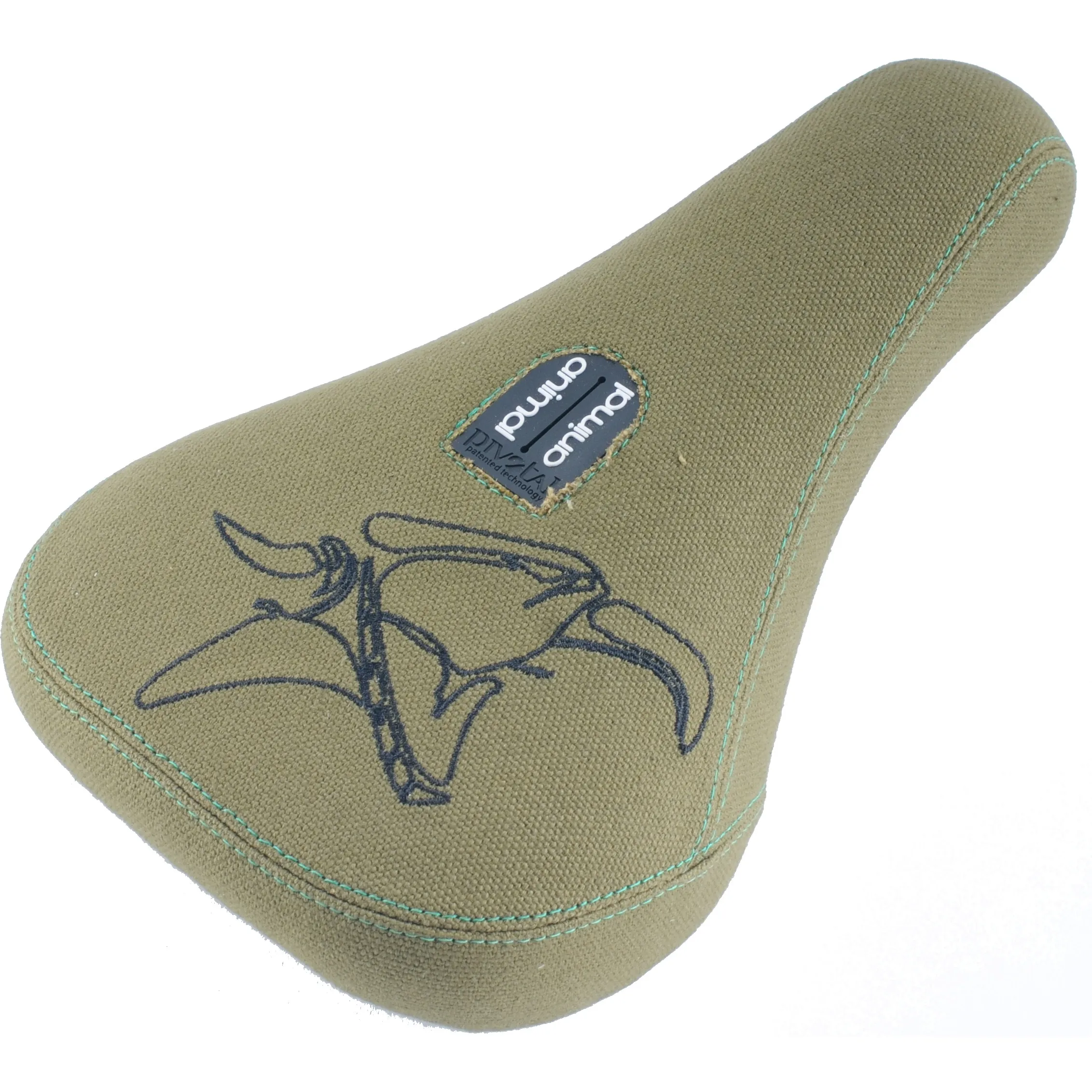 Animal LUV Pivotal BMX Seat - Olive