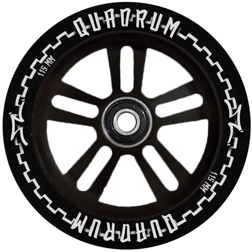AO Scooters Quadrum 2021 Scooter Wheel 110mm - Oilslick