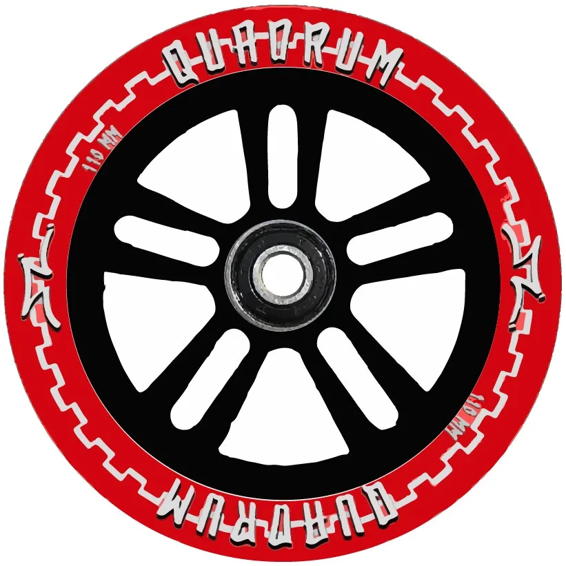 AO Scooters Quadrum 2021 Scooter Wheel 110mm - Red