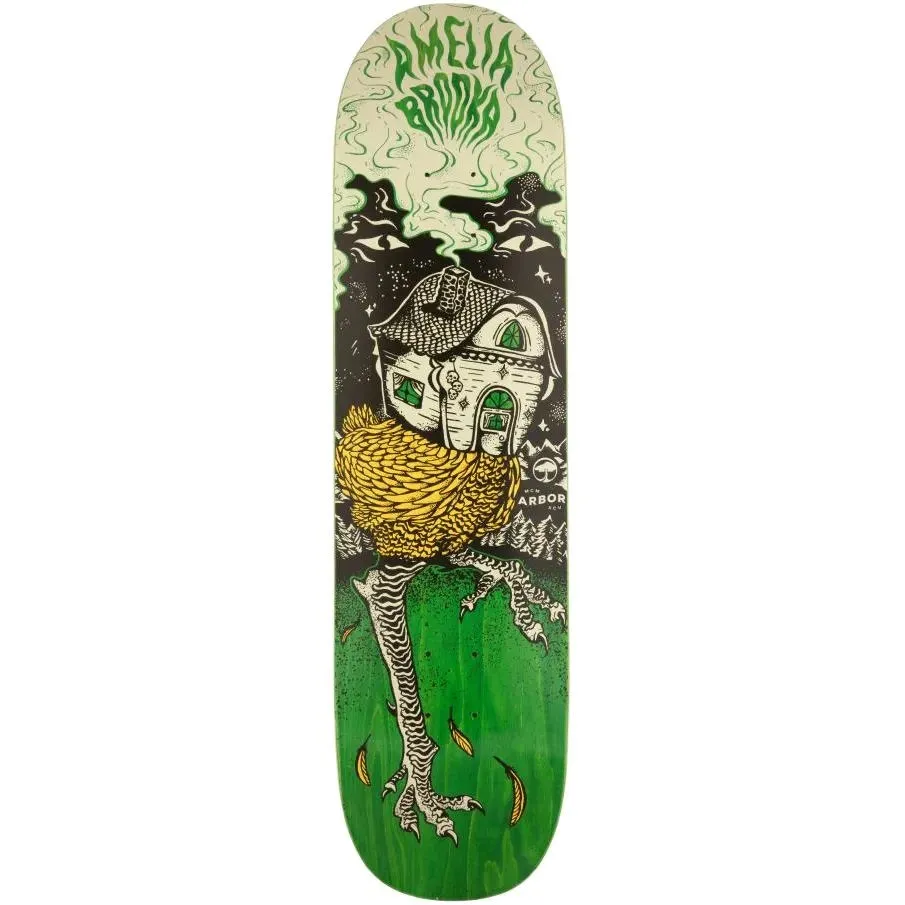 Arbor Amelia Baba Yaga Skateboard Deck - Multi 8.25''