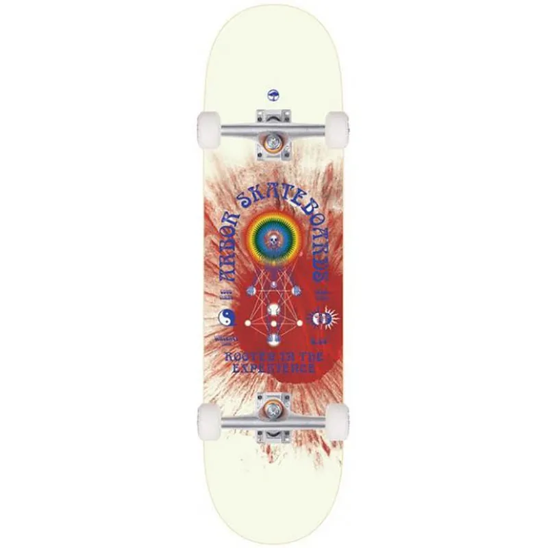 Arbor Street Whiskey Experience Complete Skateboard - Red 8.25''