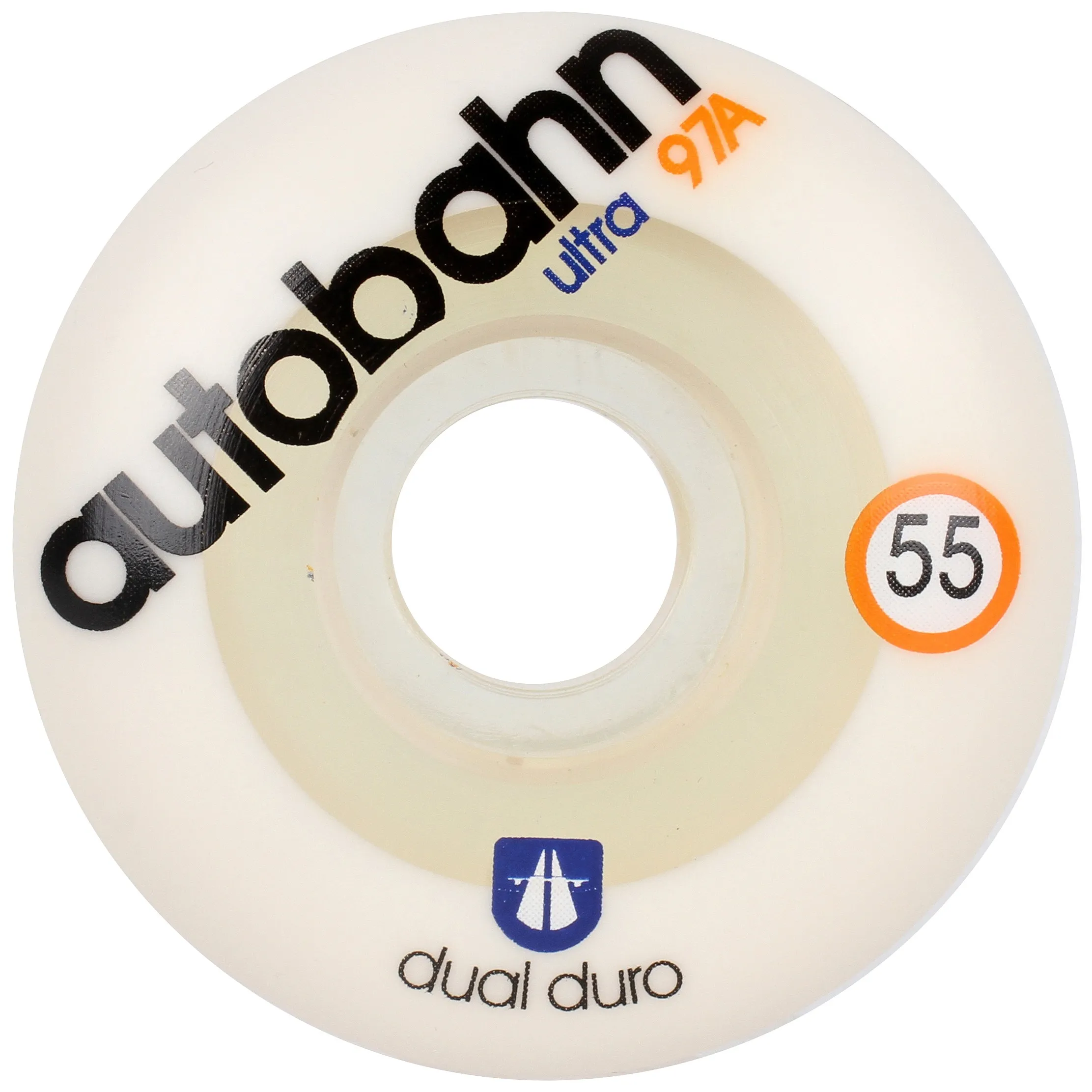 Autobahn Dual Duro Ultra Classic Skateboard Wheels 55mm - 97a