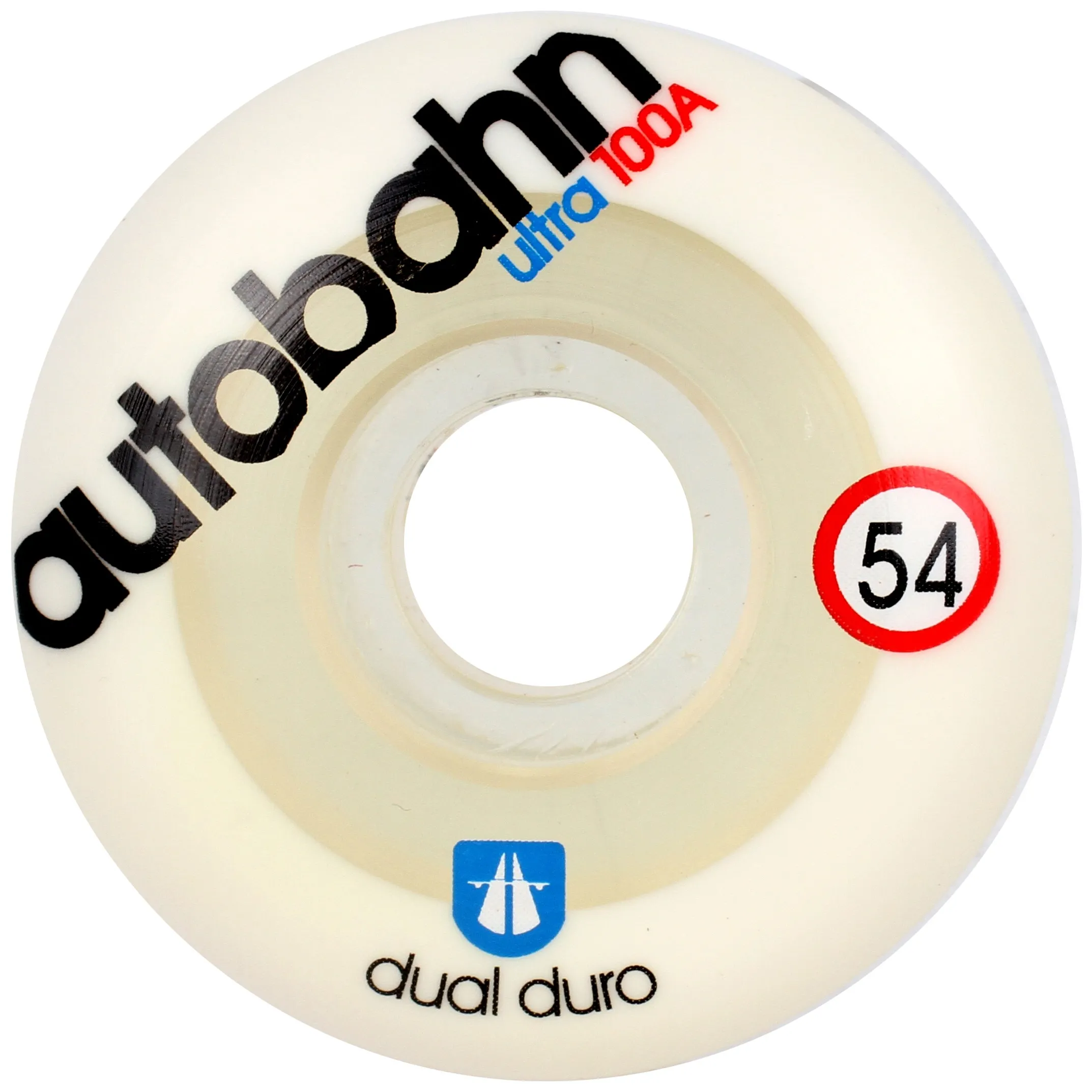 Autobahn Dual Duro Ultra Skateboard Wheels 54mm - 100A