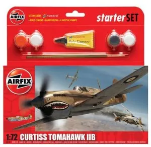 Airfix Curtiss Tomahawk IIB Starter Set 1:72