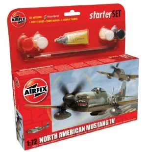Airfix North American Mustang IV Starter Set 1:72